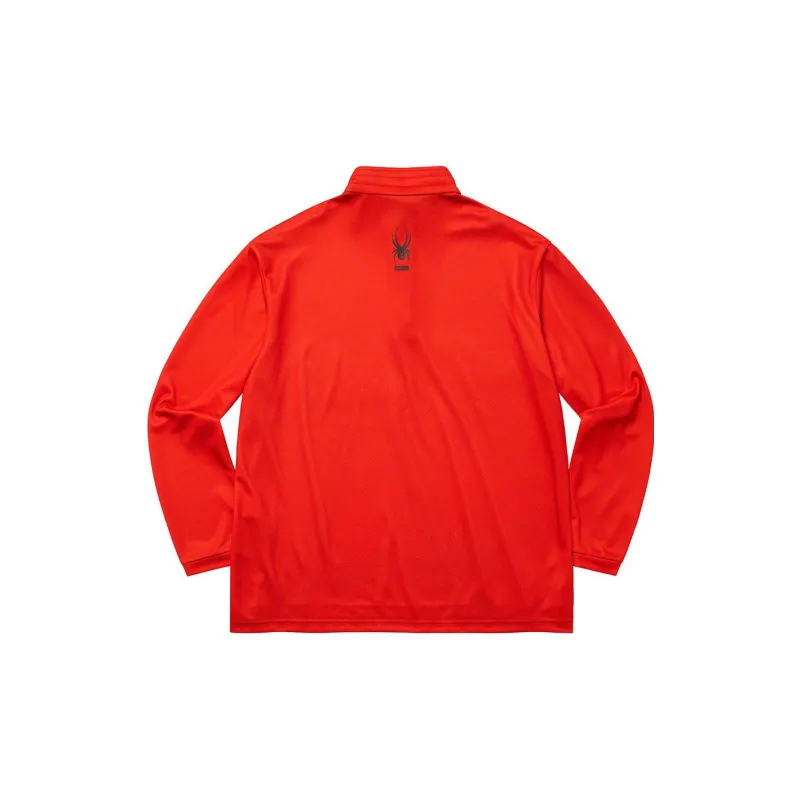 Supreme Spyder Web Half Zip Pullover-3