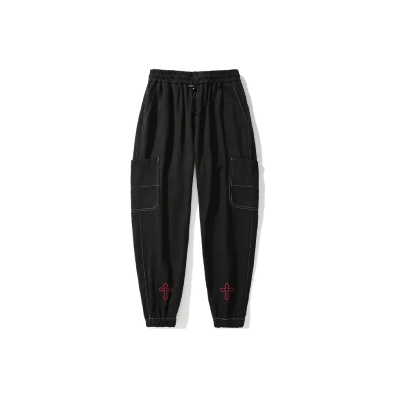 SANSYAS Jeans Unisex Black-1