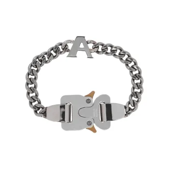 1017 ALYX 9SM Charm Detailed Buckled Bracelet