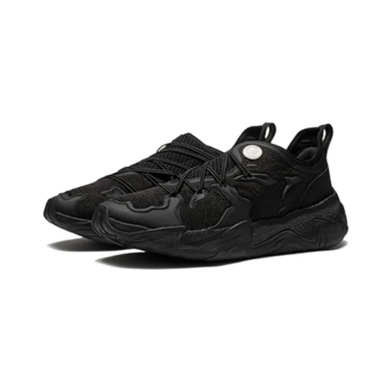 LiNing Jackie Chan Collection Low Top Sports Casual Shoes Men's Black-2