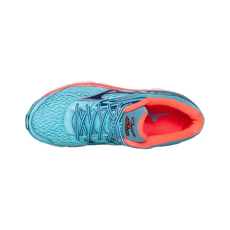 Mizuno Women's Wave Inspire 13 'Blue Coral'-2