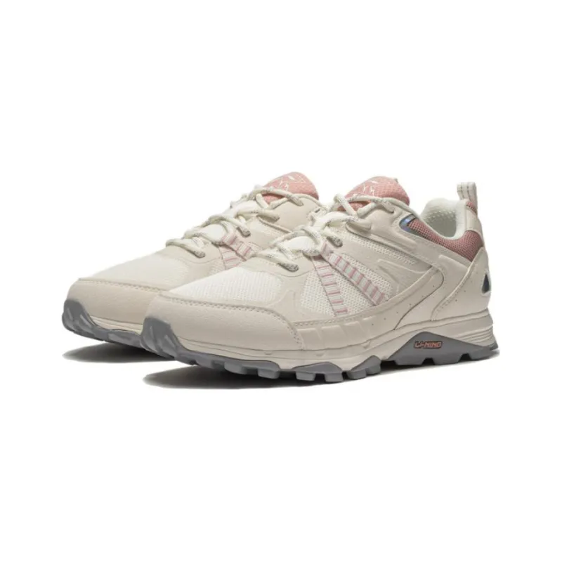 LiNing Low Top Running Shoes Women's Ecru-2