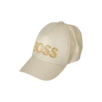 HUGO BOSS Baseball Caps Men's Ecru