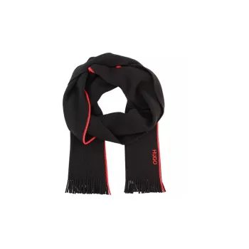 HUGO BOSS Logo tag Scarf Set