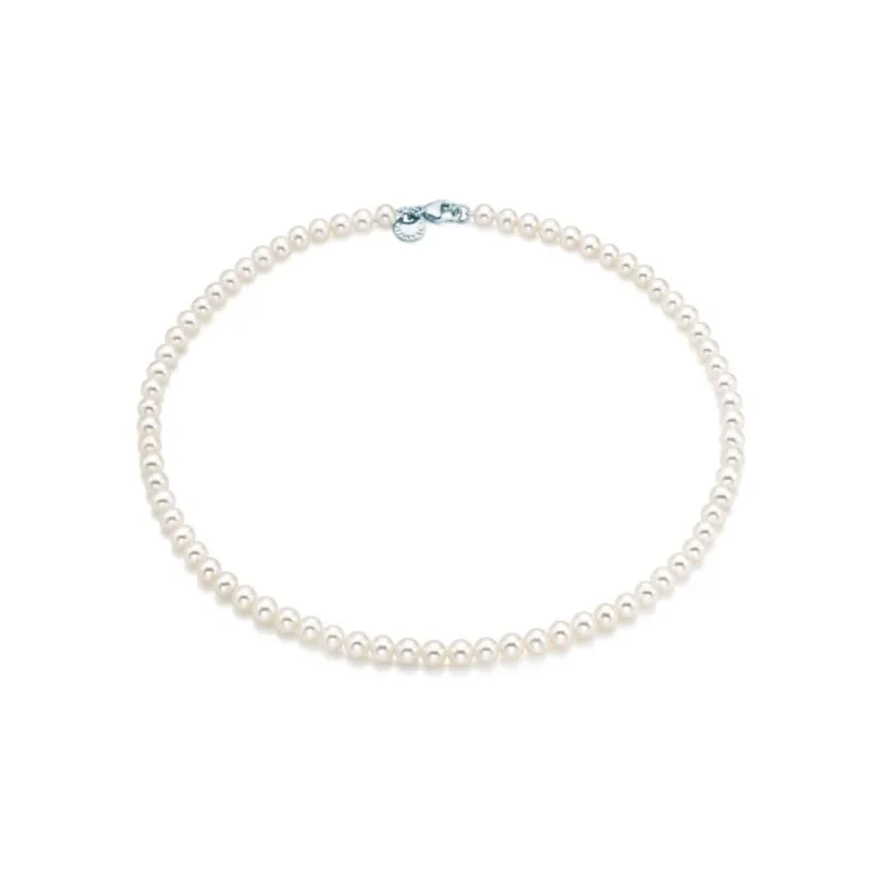 TIFFANY & CO. Necklaces Women's White-0