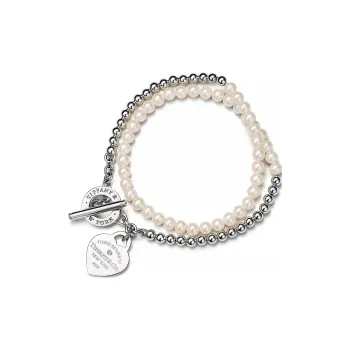 TIFFANY & CO. Return To Tiffany Collection Bracelets Women's Silver