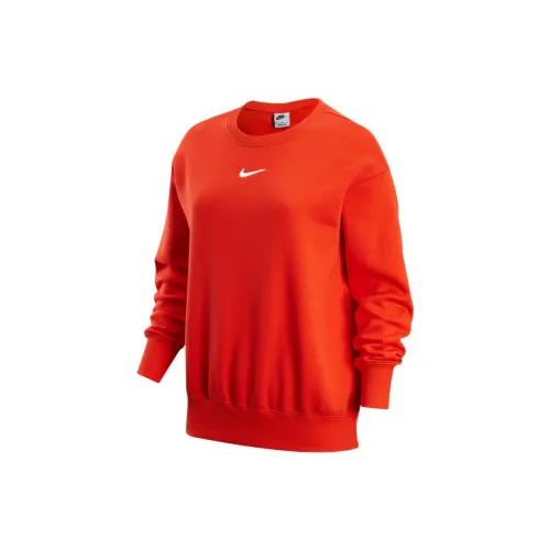 Nike Sweatshirts Women's Fiery Red