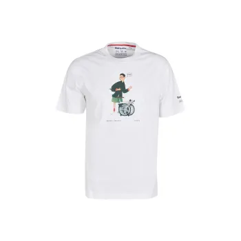 Brompton X BARBOUR T-Shirts Men White