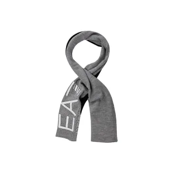 EMPORIO ARMANI Knit Scarves Men Gray