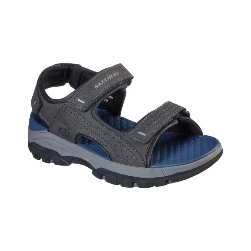 Skechers Relaxed Fit Beach Sandals Men Gray-2
