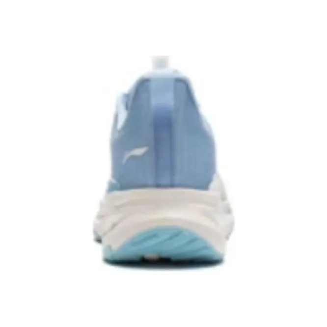 LiNing EazGo Cushioning Low-Top Running Shoes Men's White Blue-2