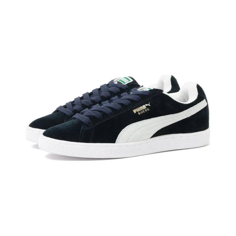 Beams x PUMA Suede MIJ Edition'Navy' Anti Slip Wear Resistant Low Top Skateboard Shoes Dark Blue-1