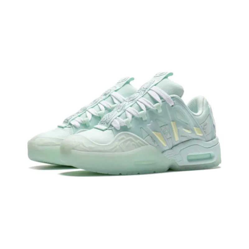 LiNing Yi 2.0 Yi 2.0 Mars Low Top Sports Casual Shoes Unisex Soft Aqua Blue Fluorescent Edition-2