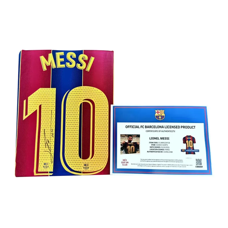 Huayitaojin Football Fan Supplies 'Icons Official Contracting Company Certificate' Framed Not Included-1
