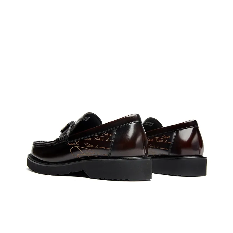 ROBERTA DI CAMERINO Dress Shoes Men's Burgundy-5