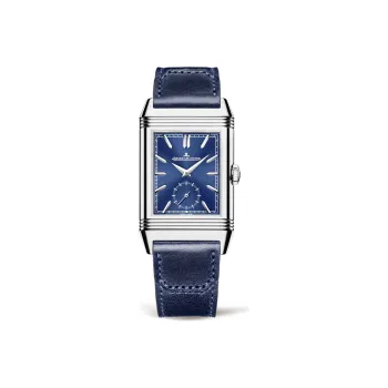 JAEGER LECOULTRE REVERSO Collection Manual Mechanical Movement Men's Watch 47*28.3mm White Dial Stainless Steel Case
