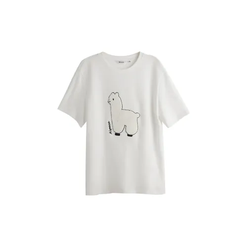 Olrain T-Shirts Women's Off White