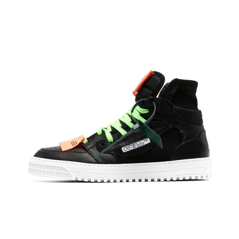 OFF WHITE Off Court 3.0 High 'Black Orange Green'-0