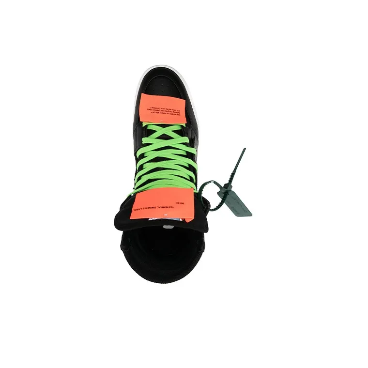 OFF WHITE Off Court 3.0 High 'Black Orange Green'-2
