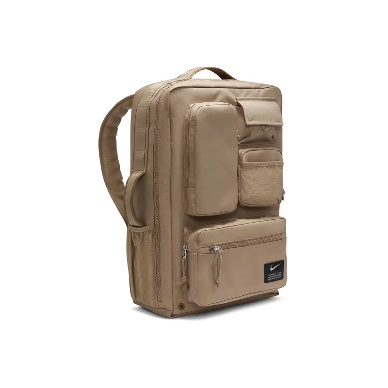 Nike Polyester Backpack Regular Unisex Brown-1
