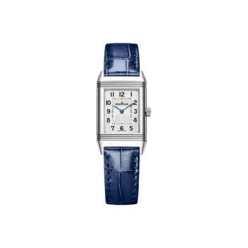 JAEGER LECOULTRE REVERSO Manual Mechanical Movement Women's Watch 35.78*21mm Silver Dial Stainless Steel Case