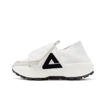 PEAK Taichi Slip on Puffy Shoes Low Top Casual Shoes Women's White
