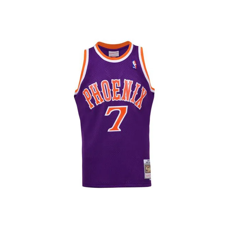 Mitchell Ness Basketball Jerseys Unisex Purple-1