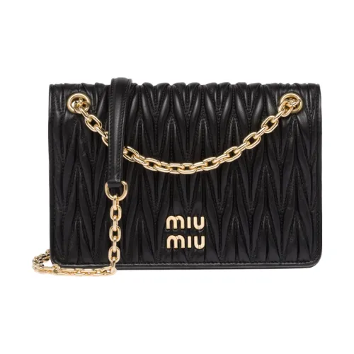 MIU MIU Matelassé Shoulder Bags