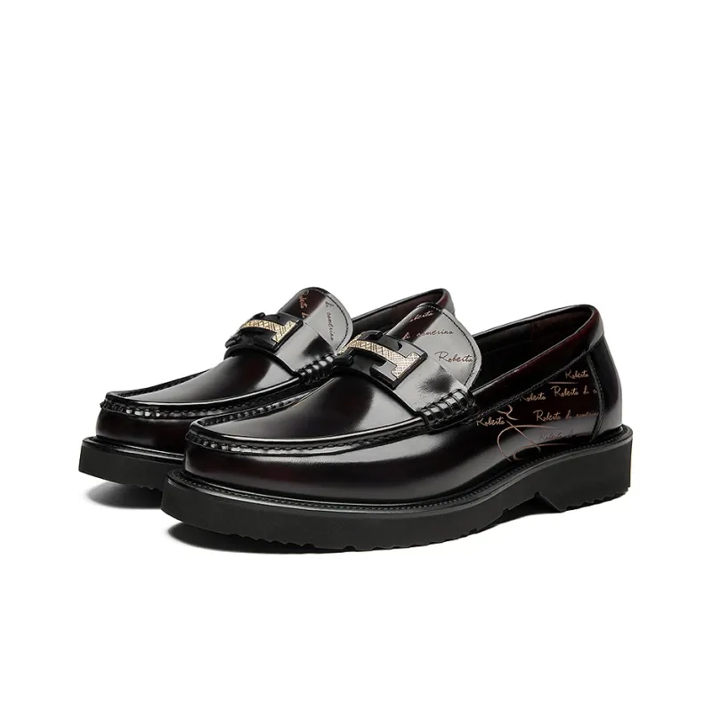 ROBERTA DI CAMERINO Dress Shoes Men's Burgundy-4
