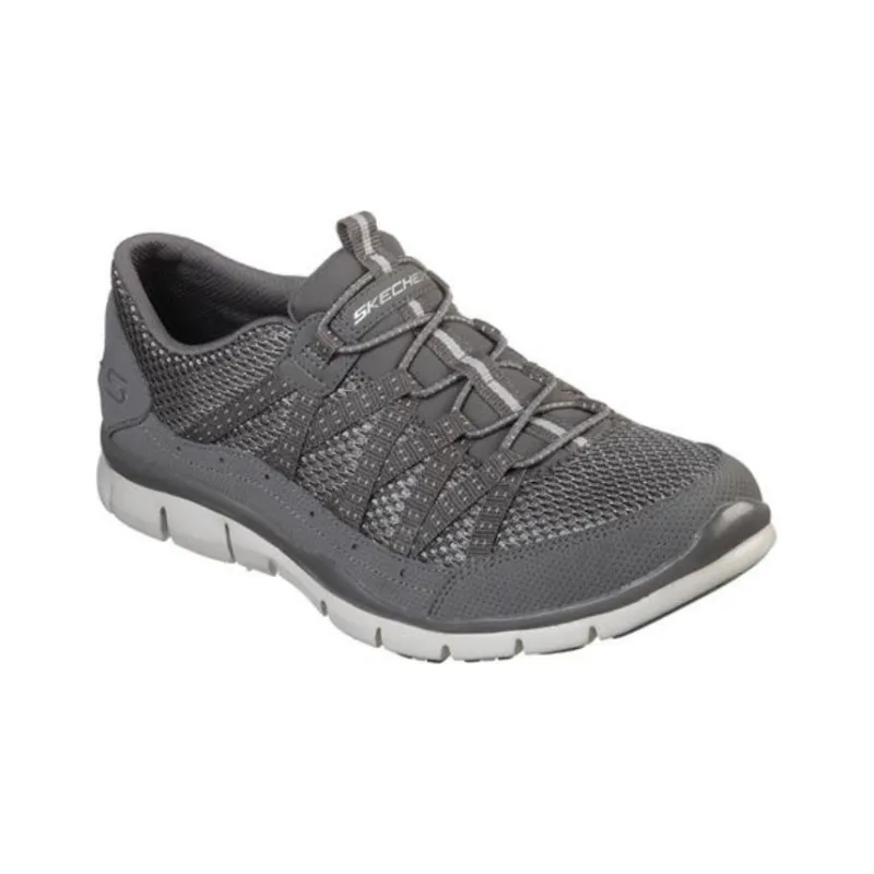 Skechers Gratis Collection Casual Shoes Women's Low Top Charcoal Gray-2