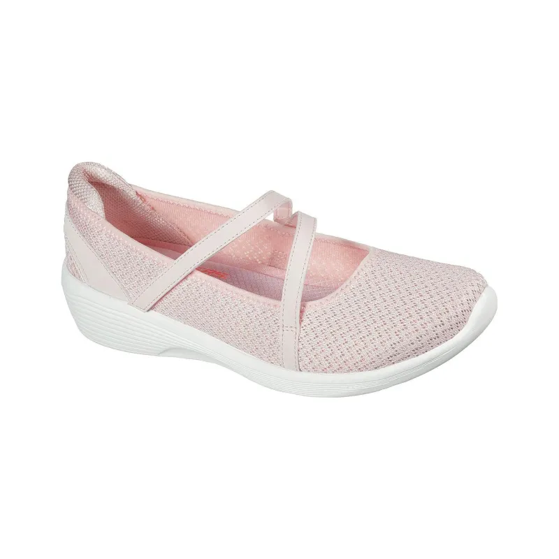 Skechers Arya Cushioning Anti-Slip And Wear-Resistant Low-Top Casual Shoes Women's Pink-2