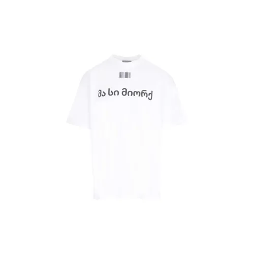 VTMNTS T-Shirts Men White