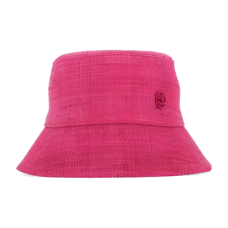 RUSLAN BAGINSKIY Logo Detailed Bucket Hat-0