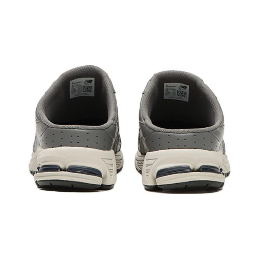 New Balance 2002R Mule Dark Grey Navy - POIZON