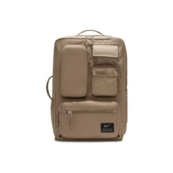 Nike Polyester Backpack Regular Unisex Brown