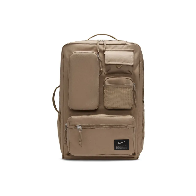 Nike Polyester Backpack Regular Unisex Brown-0