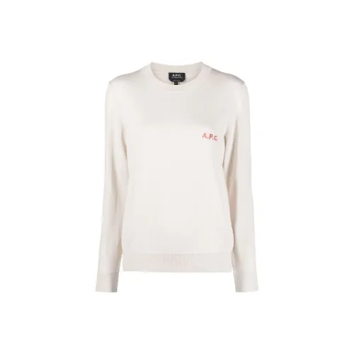 A.P.C Sweaters Women's Ivory