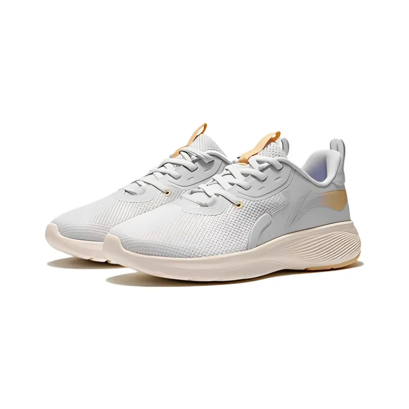 LiNing Low Top Running Shoes Women's Light Frost Blue-2