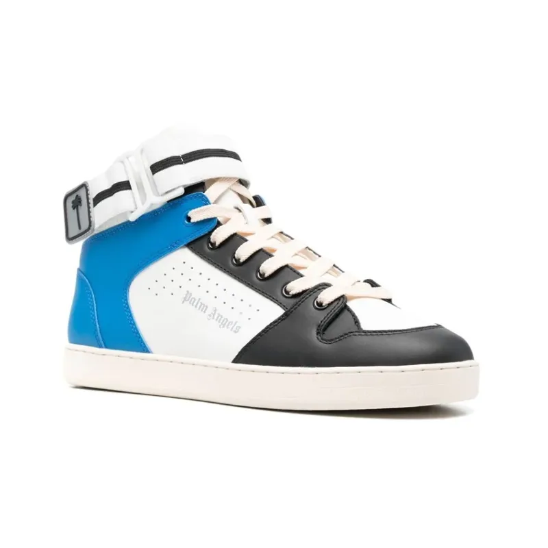 PALM ANGELS Palm 1 High Top White-1