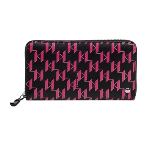 KARL LAGERFELD Leather Wallet Women's Multicolor
