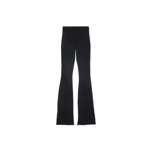 HERON PRESTON Flared Knitted Trousers