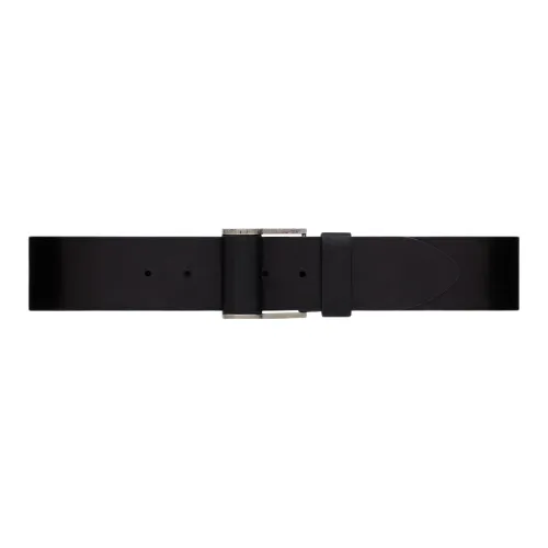 SAINT LAURENT Square Buckle Leather Belts Women's Width 5cm