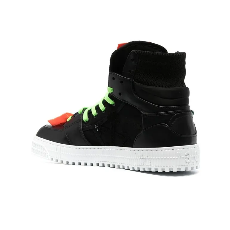 OFF WHITE Off Court 3.0 High 'Black Orange Green'-3