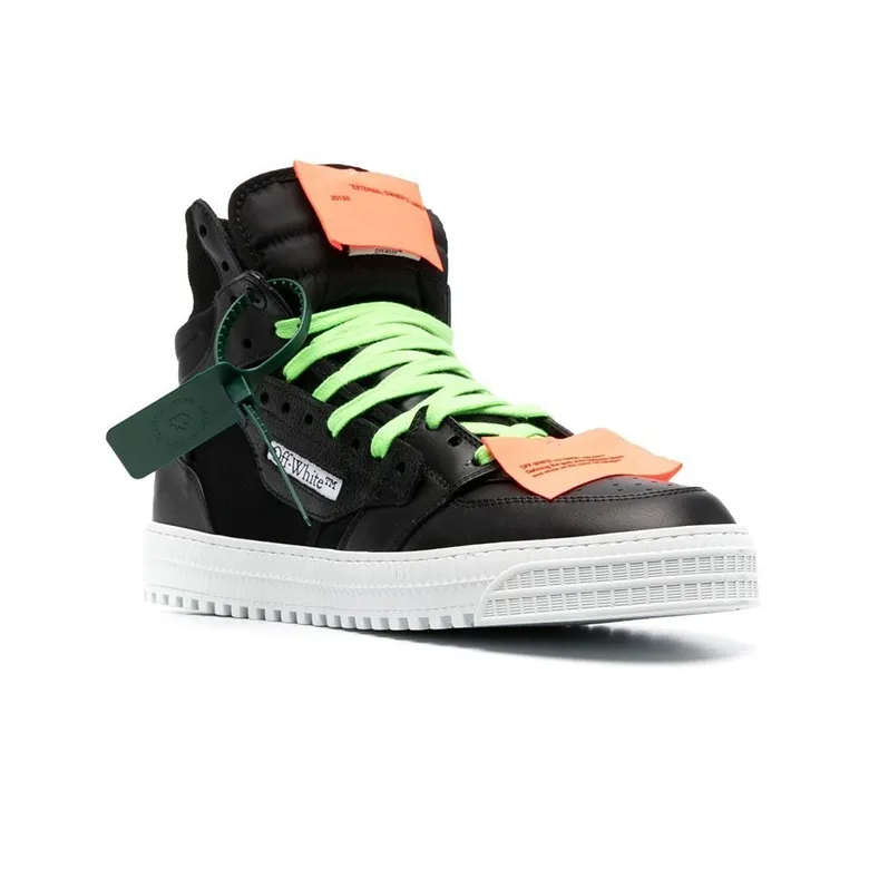 OFF WHITE Off Court 3.0 High 'Black Orange Green'-1