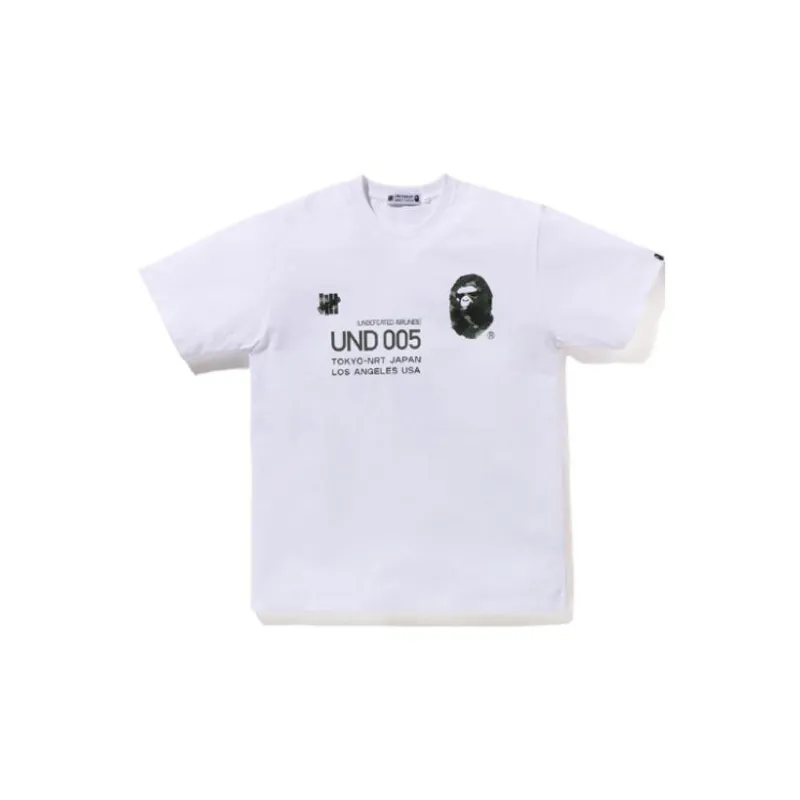 A BATHING APE X UNDEFEATED 005 Tee FW22-0
