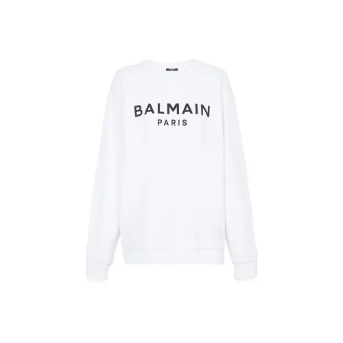 BALMAIN Sweatshirts Men White