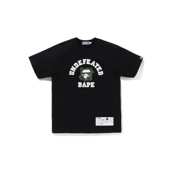 A BATHING APE X UNDEFEATED College Tee FW22