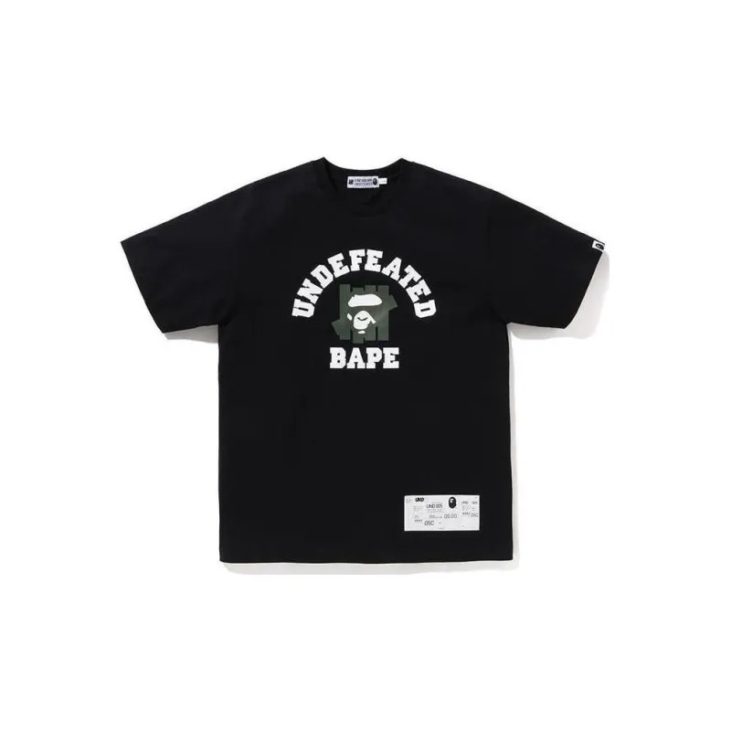A BATHING APE X UNDEFEATED College Tee FW22-2