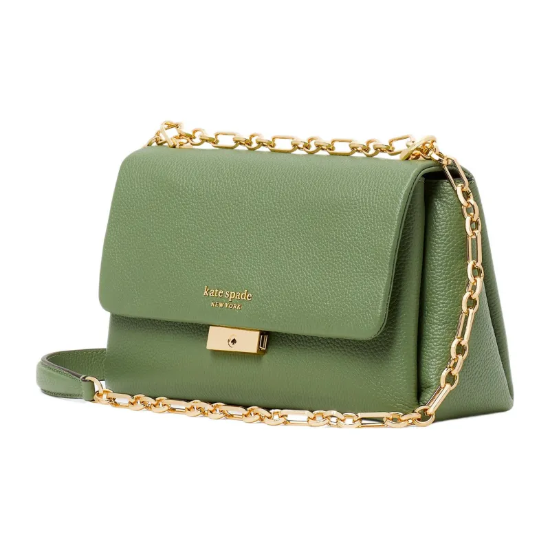 Kate Spade Carlyle Cow Leather Crossbody Bag Shoulder Bag Women's Avocado Green-2
