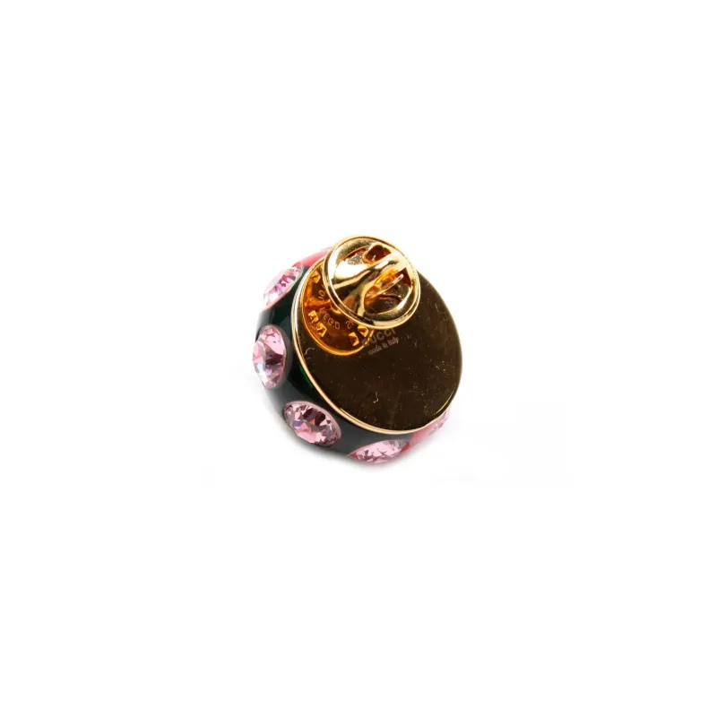 GUCCI Brooches Unisex Green/Red-1